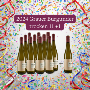 11+1 2024 Grauer Burgunder trocken 0,75l Bio